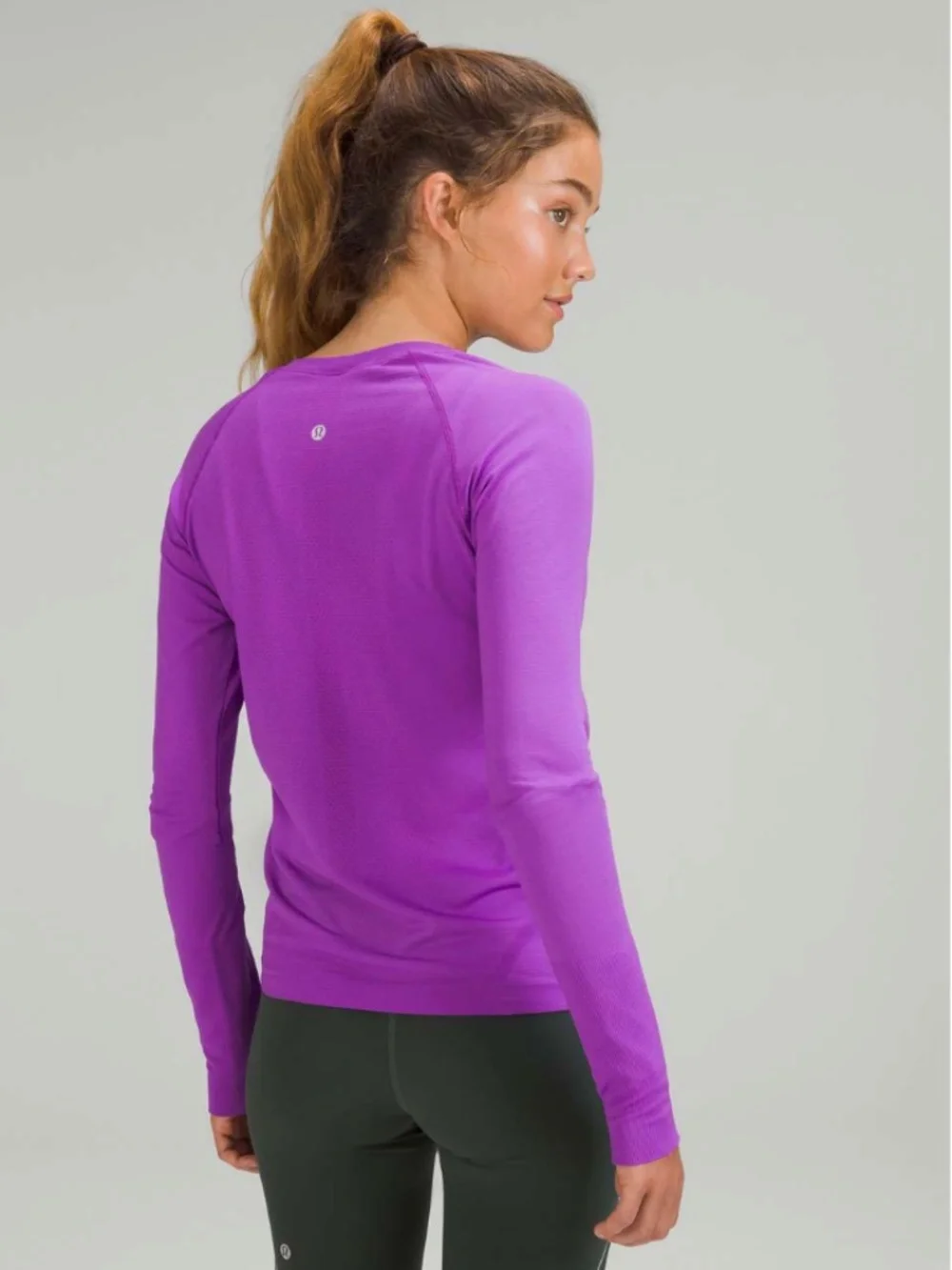 Lululemon Swiftly Tech Long Sleeve Shirt 2.0 *Race Length Moonlit Magenta Size 6